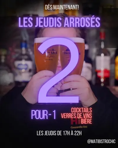 Image promotion Mati Bistro Chic