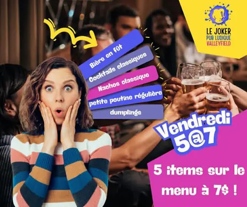 Image promotion Le Joker Pub Ludique - Valleyfield