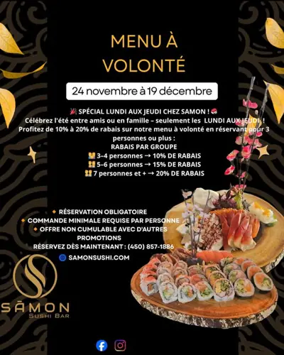 Image promotion Sāmon Sushi