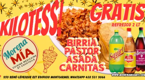 Image promotion Morena Mía Mtl