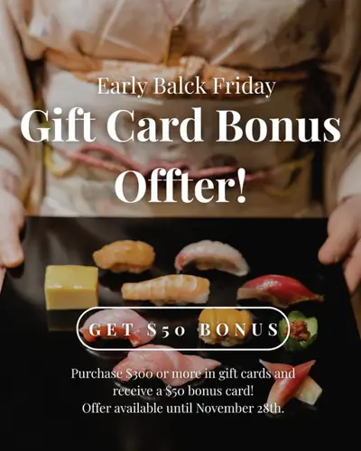 Image promotion Sushi Okeya Kyujiro