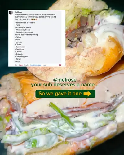 Image promotion Subway