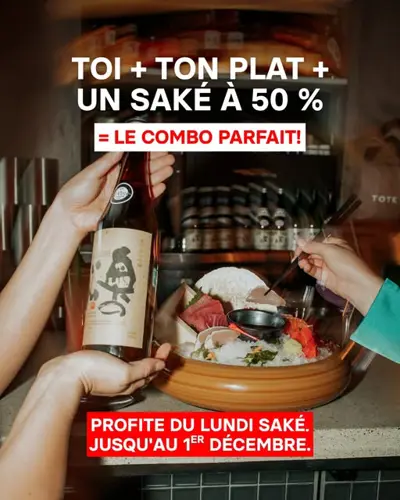 Image promotion Iru Izakaya Brossard