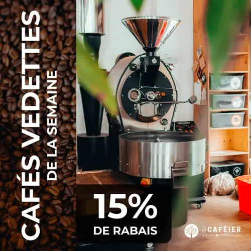 Image promotion Le Caféier, atelier de torréfaction