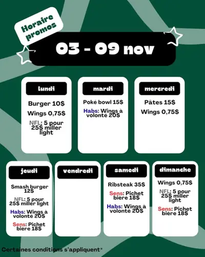 Image promotion Le Pêle Mêle Pub - Agora