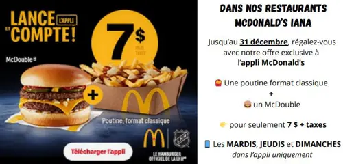 Image promotion McDonald's