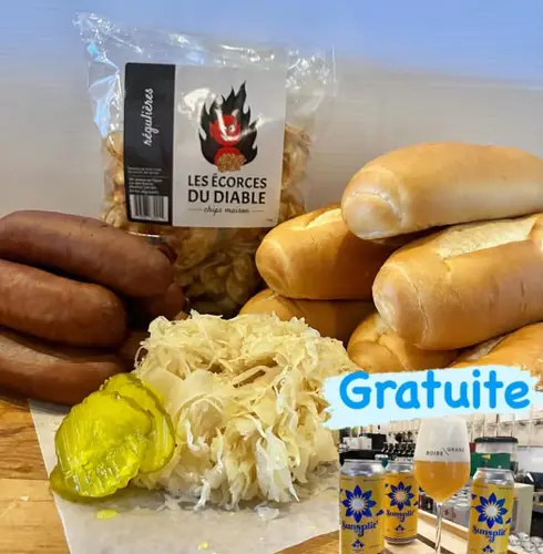 Image promotion Boire Grand - William J. Walter Saucissier Ahuntsic