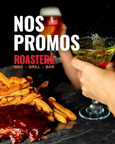 Image promotion Roasters BBQ Grill & Bar