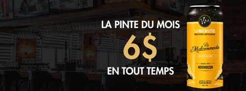 Image promotion La Voie Maltée - Brasserie Artisanale (Jonquière)