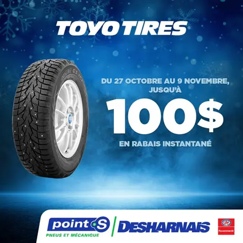 Image promotion Desharnais Pneus et Mécanique - Point S - NAPA Autopro