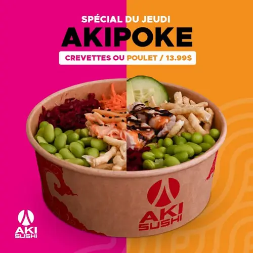 Image promotion Aki Sushi Beloeil