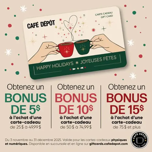 Image promotion Café Dépôt Gelato