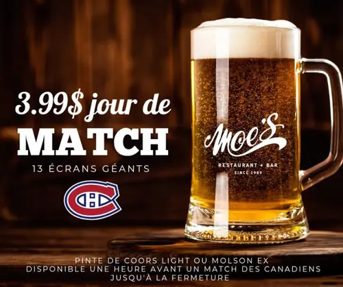 Image promotion Moe's Restaurant & Bar