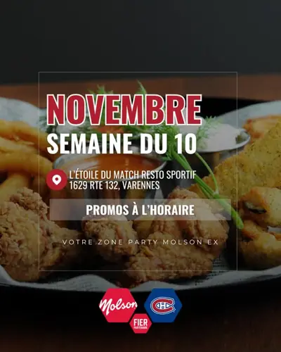 Image promotion L'Étoile Du Match - Resto-Sportif