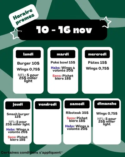 Image promotion Le Pêle Mêle Pub - Agora