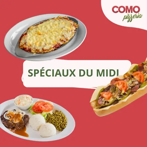 Image promotion Como Pizzeria