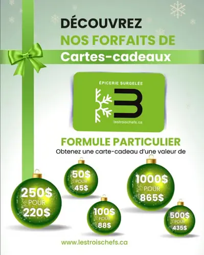 Image promotion Les trois Chefs Lévis Centre-ville