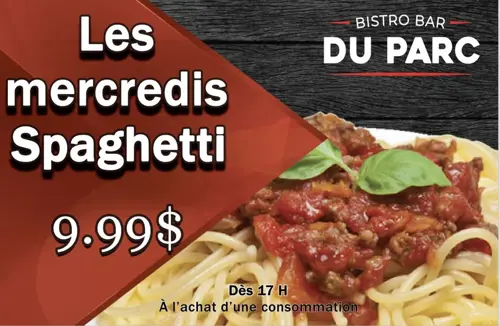 Image promotion Bistro Bar Du Parc