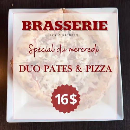 Image promotion Brasserie Les 2 Richard