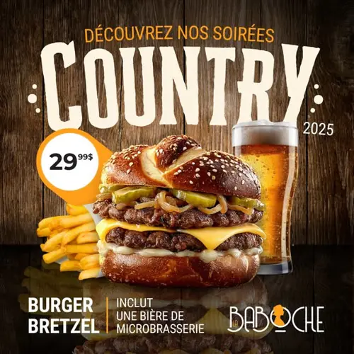 Image promotion La Baboche - Bistro à broue