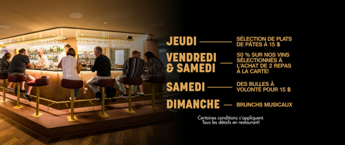 Image promotion Maurice Restaurant Lounge