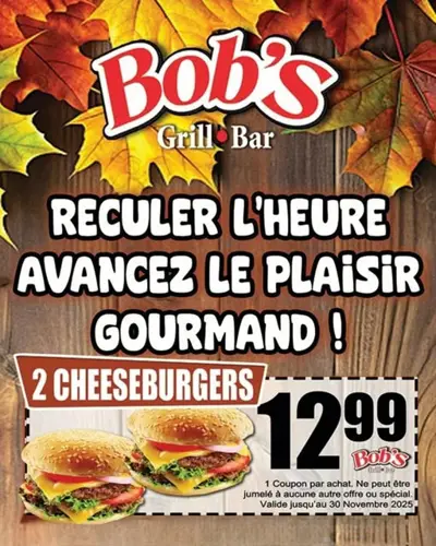 Image promotion Restaurant Bob's Grill Bar