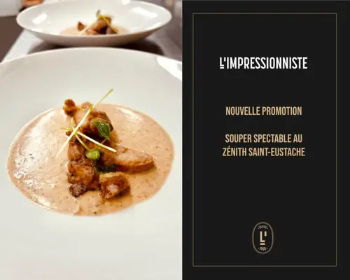Image promotion Restaurant L'Impressionniste