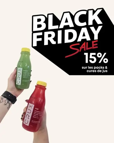 Image promotion Crux Comptoir Griffintown