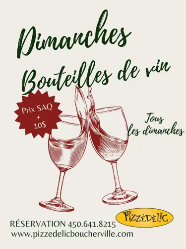 Image promotion Pizzédélic Boucherville