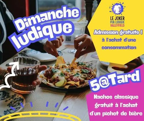 Image promotion Le Joker Pub Ludique - Valleyfield