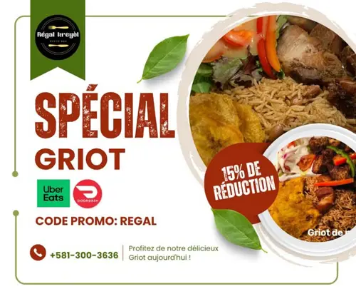 Image promotion Regal Kreyol Resto