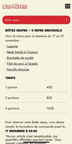 Image promotion L'APPETRIO / LAPPETRIO / L APPETRIO / L APETRIO