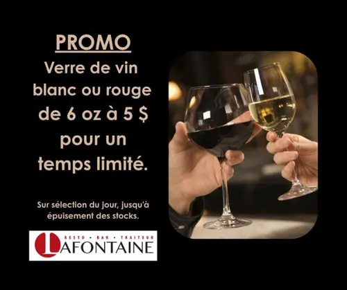 Image promotion Resto-Bar Lafontaine