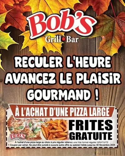 Image promotion Restaurant Bob's Grill Bar