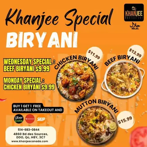 Image promotion Restaurant KhanJee