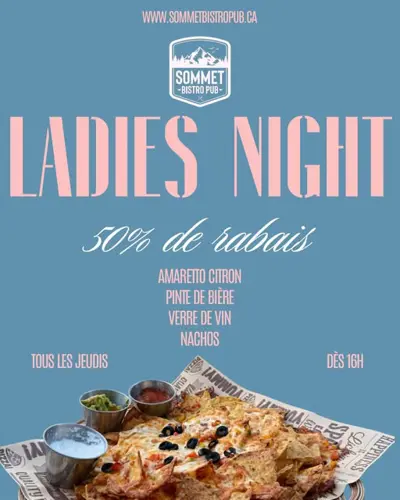 Image promotion Sommet Bistro Pub