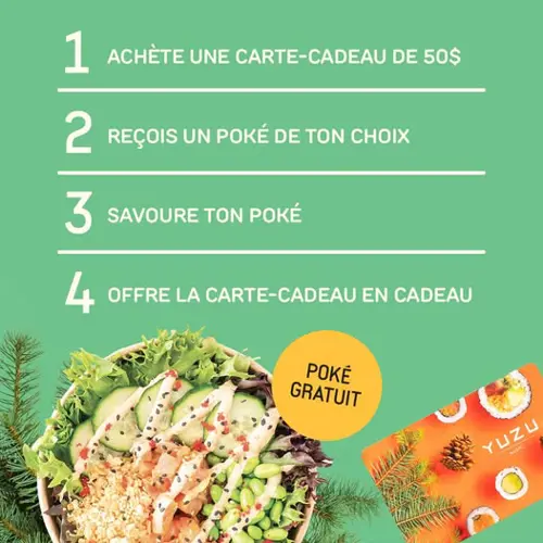 Image promotion Yuzu Sushi Victoriaville