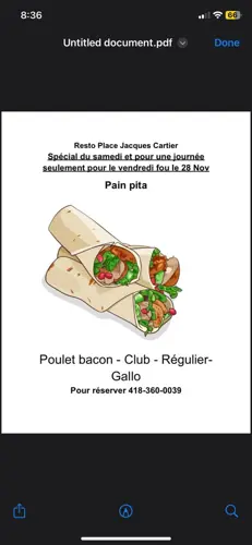 Image promotion Resto Place Jacques-Cartier