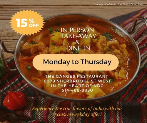 Image promotion Ganges Restaurant