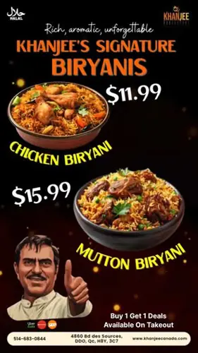 Image promotion Restaurant KhanJee