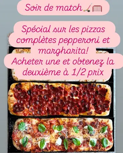 Image promotion Gigi's déli et pizza