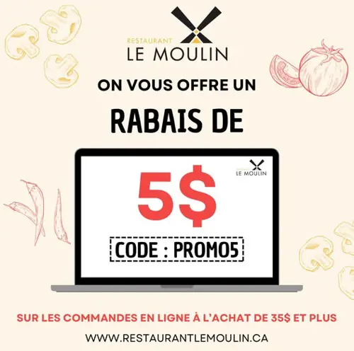 Image promotion Restaurant Le Moulin