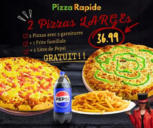 Image promotion Pizza Rapide