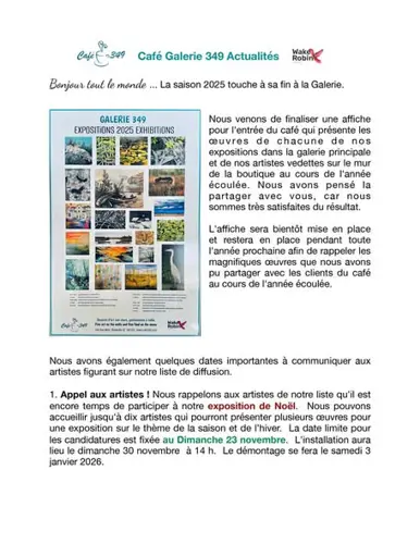 Image promotion Café 349