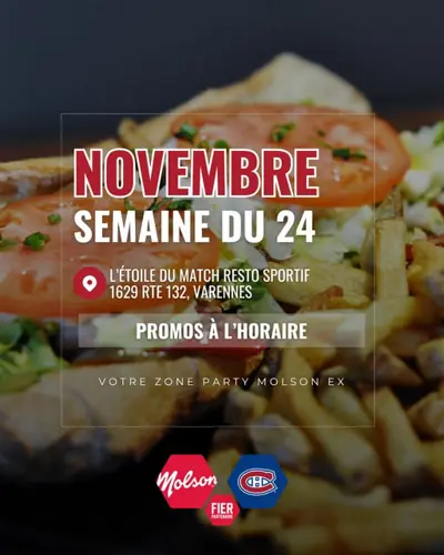 Image promotion L'Étoile Du Match - Resto-Sportif