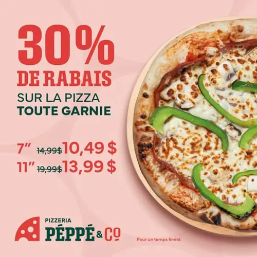 Image promotion Pizzeria Péppé & Co