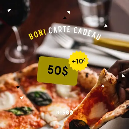 Image promotion Pizzéria NO.900 - St-Bruno