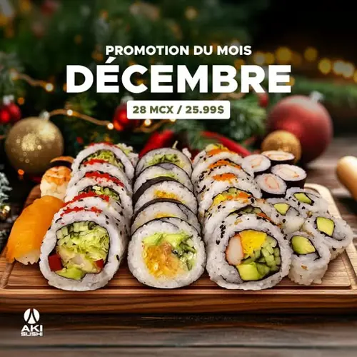 Image promotion Aki Sushi Ste-Anne-des-Monts
