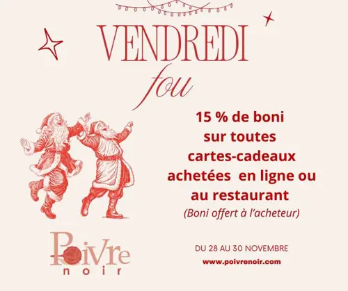 Image promotion Poivre Noir