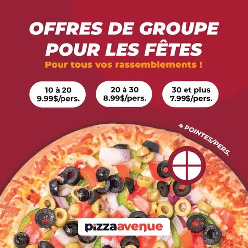 Image promotion Pizza Avenue